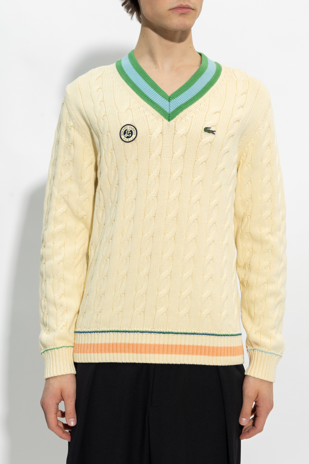 Yellow Lacoste x Roland Garros Lacoste - Lacoste